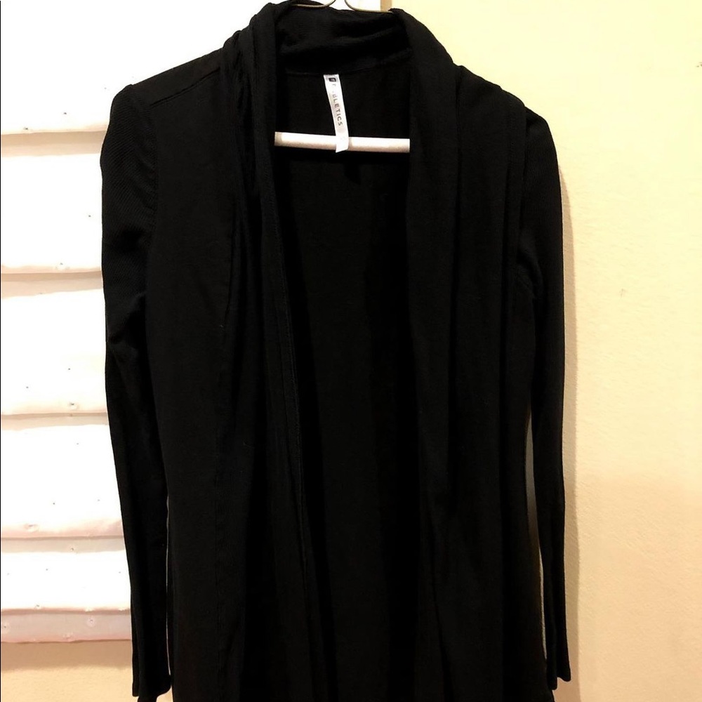 Black fabletics cardigan